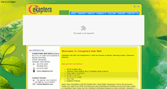 Desktop Screenshot of cekaptera.com